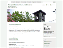 Tablet Screenshot of piedmontpresbyterian.org